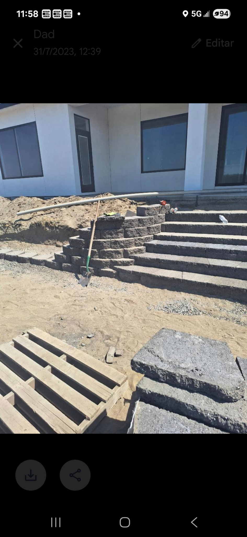 General construction exterior upgrade